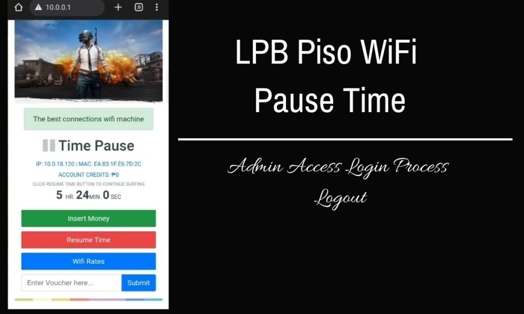 lpb piso wifi pause time