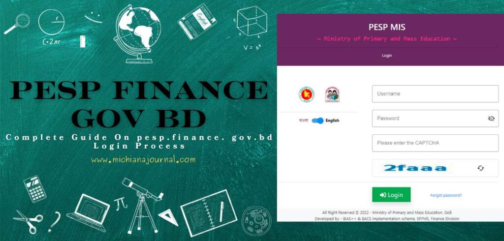 PESP Finance Gov BD